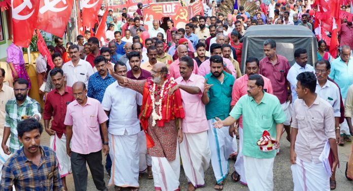 തോമസ് ഐസകിന് കോന്നി നിയോജക മണ്ഡലത്തിൽ ഊഷ്മള സ്വീകരണം തോമസ് ഐസകിന് കോന്നി നിയോജക മണ്ഡലത്തിൽ ഊഷ്മള സ്വീകരണം