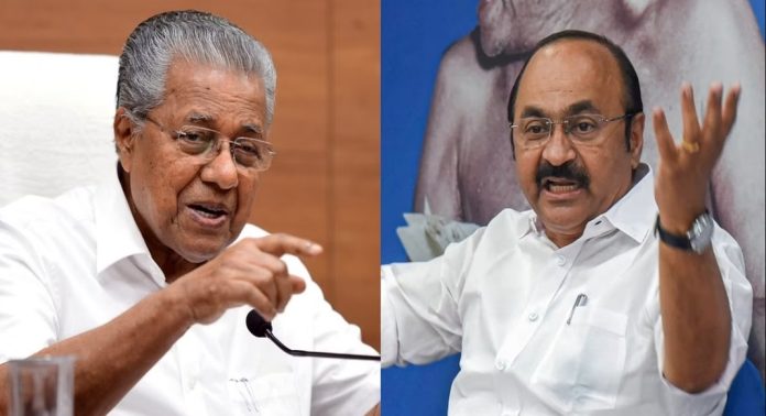 മുഖ്യമന്ത്രി കൂട്ടുപ്രതിയെ ഒറ്റുകൊടുക്കുകയാണെന്ന് ഇ പി ജയരാജൻ വിഷയത്തിൽ വി ഡി സതീശൻ മുഖ്യമന്ത്രി കൂട്ടുപ്രതിയെ ഒറ്റുകൊടുക്കുകയാണെന്ന് ഇ പി ജയരാജൻ വിഷയത്തിൽ വി ഡി സതീശൻ