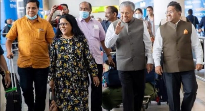 സിംഗപ്പൂർ യാത്ര വെട്ടിച്ചുരുക്കി മുഖ്യമന്ത്രി ദുബായിൽ ; മെയ് 20ന് കേരളത്തിൽ മടങ്ങിയെത്തും സിംഗപ്പൂർ യാത്ര വെട്ടിച്ചുരുക്കി മുഖ്യമന്ത്രി ദുബായിൽ ; മെയ് 20ന് കേരളത്തിൽ മടങ്ങിയെത്തും