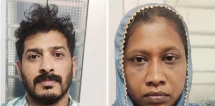 പ്രായപൂര്ത്തിയാവാത്ത പെണ്കുട്ടിക്ക് വിവാഹ വാഗ്ദാനം നൽകി ഉപദ്രവിച്ചു ; യുവതിയും യുവാവും പിടിയില് പ്രായപൂര്ത്തിയാവാത്ത പെണ്കുട്ടിക്ക് വിവാഹ വാഗ്ദാനം നൽകി ഉപദ്രവിച്ചു ; യുവതിയും യുവാവും പിടിയില്