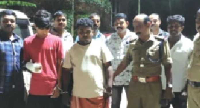 പോലീസിനെ വട്ടം ചുറ്റിച്ച് രക്ഷപ്പെട്ട പ്രതിയെ പിടികൂടി പോലീസിനെ വട്ടം ചുറ്റിച്ച് രക്ഷപ്പെട്ട പ്രതിയെ പിടികൂടി
