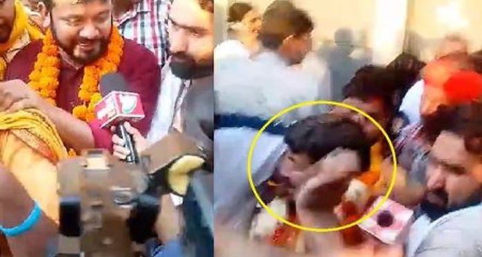 കനയ്യകുമാറിന് നേരെ നടന്ന ആക്രമണം ; കോൺഗ്രസ് പരാതി നല്കി കനയ്യകുമാറിന് നേരെ നടന്ന ആക്രമണം ; കോൺഗ്രസ് പരാതി നല്കി