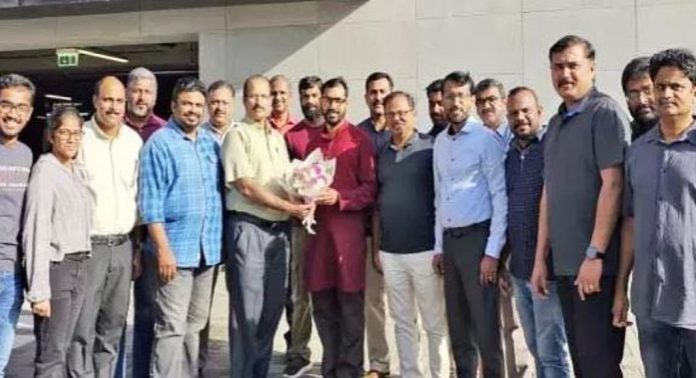 സിബി പി.ജെക്ക് സ്വീകരണം നൽകി സിബി പി.ജെക്ക് സ്വീകരണം നൽകി