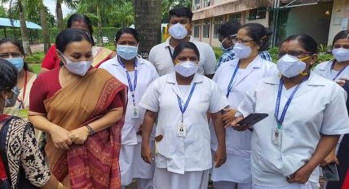 ഞങ്ങളുടെ സർക്കാർ നഴ്സിംഗ് രംഗത്ത് ചരിത്ര മുന്നേറ്റം നടത്തി ; ആരോഗ്യമന്ത്രി വീണാ ജോര്ജ് ഞങ്ങളുടെ സർക്കാർ നഴ്സിംഗ് രംഗത്ത് ചരിത്ര മുന്നേറ്റം നടത്തി ; ആരോഗ്യമന്ത്രി വീണാ ജോര്ജ്
