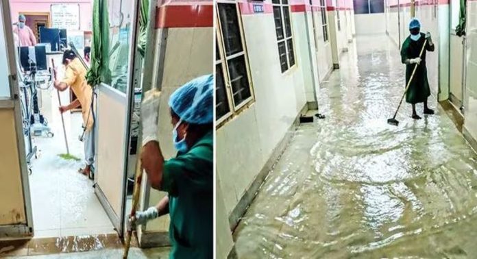 ശക്തമായ മഴ ; കോഴിക്കോട് മെഡിക്കല് കോളേജ് ആശുപത്രിയില് വെള്ളംകയറി, രോഗികൾ ദുരിതത്തിൽ ശക്തമായ മഴ ; കോഴിക്കോട് മെഡിക്കല് കോളേജ് ആശുപത്രിയില് വെള്ളംകയറി, രോഗികൾ ദുരിതത്തിൽ