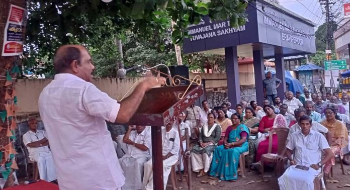 പരാജയം മണത്ത നിരാശയിൽ സി.പി.എം അക്രമം അഴിച്ചുവിടുന്നു : പുതുശ്ശേരി പരാജയം മണത്ത നിരാശയിൽ സി.പി.എം അക്രമം അഴിച്ചുവിടുന്നു : പുതുശ്ശേരി