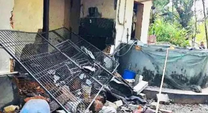 കണ്ണൂരില് വീട്ടില് സൂക്ഷിച്ച പാചകവാതക സിലിണ്ടര് പൊട്ടിത്തെറിച്ചു ; ആളപായമില്ല കണ്ണൂരില് വീട്ടില് സൂക്ഷിച്ച പാചകവാതക സിലിണ്ടര് പൊട്ടിത്തെറിച്ചു ; ആളപായമില്ല