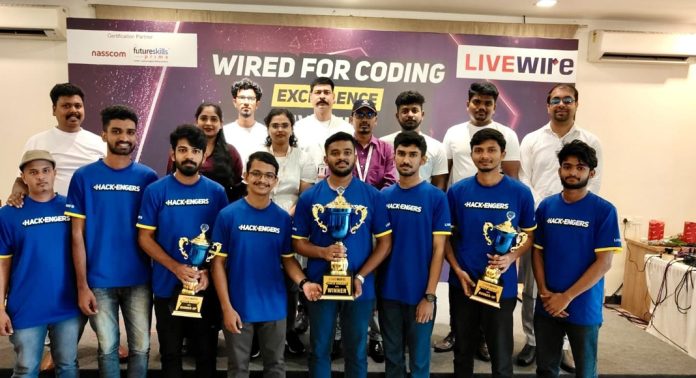 ലൈവ് വയര് ഹാക്കഞ്ചേഴ്സ് കേരള എഡിഷന് സമാപിച്ചു ; ഒന്നാം സ്ഥാനം പാലാ സെന്റ്.ജോസഫ് കോളജ് ഓഫ് എന്ജിനീയറിങ് ആന്ഡ് ടെക്നോളജിക്ക് ലൈവ് വയര് ഹാക്കഞ്ചേഴ്സ് കേരള എഡിഷന് സമാപിച്ചു ; ഒന്നാം സ്ഥാനം പാലാ സെന്റ്.ജോസഫ് കോളജ് ഓഫ് എന്ജിനീയറിങ് ആന്ഡ് ടെക്നോളജിക്ക്