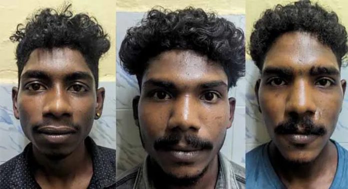 നിലയ്ക്കല് ബേസ് ക്യാമ്പിലെ ഇന്സിനേറ്ററിന്റെ പമ്പും മോട്ടോറുകളും മോഷ്ടിച്ച് കടത്തി : മൂന്നു പേര് അറസ്റ്റില് നിലയ്ക്കല് ബേസ് ക്യാമ്പിലെ ഇന്സിനേറ്ററിന്റെ പമ്പും മോട്ടോറുകളും മോഷ്ടിച്ച് കടത്തി : മൂന്നു പേര് അറസ്റ്റില്