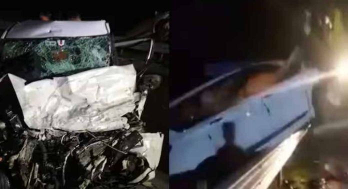 മഹാരാഷ്ട്രയിലെ സമൃദ്ധി ഹൈവേയിൽ കാറപകടത്തില് ഏഴു പേര് മരിച്ചു മഹാരാഷ്ട്രയിലെ സമൃദ്ധി ഹൈവേയിൽ കാറപകടത്തില് ഏഴു പേര് മരിച്ചു
