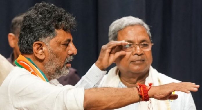 പരസ്യ പ്രസ്താവന വിലക്കി ഡികെ ; കർണാടകയിലെ മുഖ്യമന്ത്രി തർക്കം ഒത്തുതീർപ്പിലേക്ക് പരസ്യ പ്രസ്താവന വിലക്കി ഡികെ ; കർണാടകയിലെ മുഖ്യമന്ത്രി തർക്കം ഒത്തുതീർപ്പിലേക്ക്