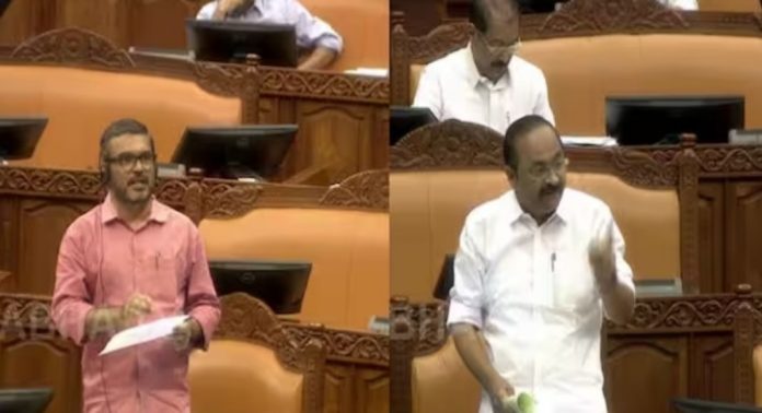 കാഫിർ പോസ്റ്റ് വിവാദം സഭയിൽ ; കെ കെ ലതികയെ ന്യായീകരിച്ച് മന്ത്രി ; നടുത്തളത്തിലിറങ്ങി പ്രതിപക്ഷം കാഫിർ പോസ്റ്റ് വിവാദം സഭയിൽ ; കെ കെ ലതികയെ ന്യായീകരിച്ച് മന്ത്രി ; നടുത്തളത്തിലിറങ്ങി പ്രതിപക്ഷം