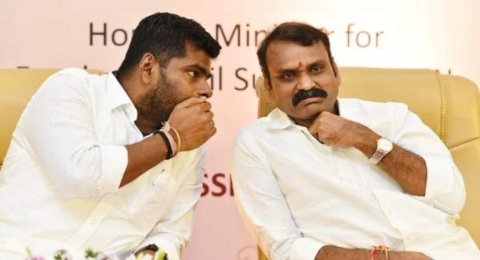 അണ്ണാമലൈ ഇല്ല ; പകരം എല് മുരുകന് മന്ത്രിയാകും അണ്ണാമലൈ ഇല്ല ; പകരം എല് മുരുകന് മന്ത്രിയാകും