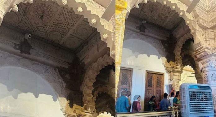 അയോധ്യയിലെ രാമക്ഷേത്രത്തിന്റെ ശ്രീകോവിലിന്റെ മേൽക്കൂരയിൽ ചോർച്ച ; അന്വേഷണം ആവശ്യപ്പെട്ട് മുഖ്യപുരോഹിതൻ അയോധ്യയിലെ രാമക്ഷേത്രത്തിന്റെ ശ്രീകോവിലിന്റെ മേൽക്കൂരയിൽ ചോർച്ച ; അന്വേഷണം ആവശ്യപ്പെട്ട് മുഖ്യപുരോഹിതൻ