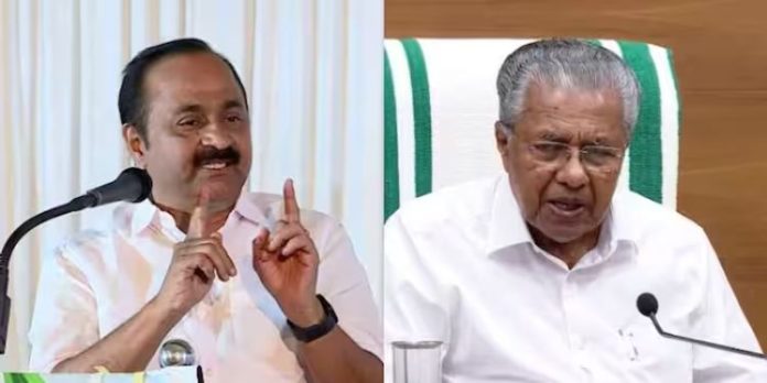 തൃശൂരില് സിപിഎം – ബിജെപി ഡീല് : സൂത്രധാരന് മുഖ്യമന്ത്രി പിണറായി വിജയനാണെന്ന് വിഡി സതീശൻ തൃശൂരില് സിപിഎം – ബിജെപി ഡീല് : സൂത്രധാരന് മുഖ്യമന്ത്രി പിണറായി വിജയനാണെന്ന് വിഡി സതീശൻ