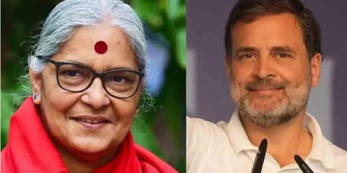 രാഹുൽ വായനാട്ടുകാരെ വഞ്ചിച്ചു : ആനി രാജ രാഹുൽ വായനാട്ടുകാരെ വഞ്ചിച്ചു : ആനി രാജ