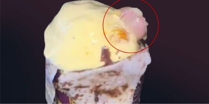 ഓണ്ലൈനായി ഓര്ഡര് ചെയ്തെ ഐസ്ക്രീമില് നിന്ന് കിട്ടിയത് മനുഷ്യന്റെ വിരല് ; പരാതി ഓണ്ലൈനായി ഓര്ഡര് ചെയ്തെ ഐസ്ക്രീമില് നിന്ന് കിട്ടിയത് മനുഷ്യന്റെ വിരല് ; പരാതി