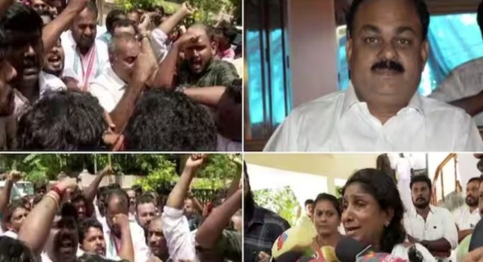 മുരളീധരന്റെ തോൽവി : വിവാദങ്ങൾക്കിടെ രാജി പ്രഖ്യാപിച്ച് ജോസ് വള്ളൂരും എംപി വിൻസെന്റും, നാടകീയ രംഗങ്ങൾ മുരളീധരന്റെ തോൽവി : വിവാദങ്ങൾക്കിടെ രാജി പ്രഖ്യാപിച്ച് ജോസ് വള്ളൂരും എംപി വിൻസെന്റും, നാടകീയ രംഗങ്ങൾ