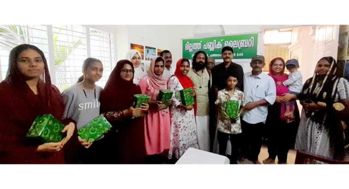 മില്ലത്ത് ലൈബ്രറിയിൽ പ്രതിഭാസംഗമം നടത്തി മില്ലത്ത് ലൈബ്രറിയിൽ പ്രതിഭാസംഗമം നടത്തി