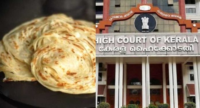 പാക്കറ്റ് പൊറോട്ടയുടെ നികുതി കുറയില്ല ; 18% ൽ നിന്നും 5 ശതമാനമാക്കിയ ഉത്തരവ് സ്റ്റേ ചെയ്ത് ഹൈക്കോടതി പാക്കറ്റ് പൊറോട്ടയുടെ നികുതി കുറയില്ല ; 18% ൽ നിന്നും 5 ശതമാനമാക്കിയ ഉത്തരവ് സ്റ്റേ ചെയ്ത് ഹൈക്കോടതി
