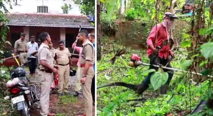എരഞ്ഞോളി ബോംബ് സ്ഫോടനം : വീടിന്റെ പറമ്പിലും പരിസരത്തും കാട് വെട്ടിത്തെളിച്ച് പരിശോധന എരഞ്ഞോളി ബോംബ് സ്ഫോടനം : വീടിന്റെ പറമ്പിലും പരിസരത്തും കാട് വെട്ടിത്തെളിച്ച് പരിശോധന