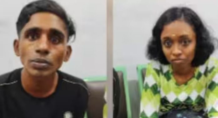 മുത്തശ്ശിയെ കെട്ടിയിട്ട് സ്വർണ്ണവും പണവും കവർന്നു ; കൊച്ചുമകളും ഭർത്താവും അറസ്റ്റിൽ മുത്തശ്ശിയെ കെട്ടിയിട്ട് സ്വർണ്ണവും പണവും കവർന്നു ; കൊച്ചുമകളും ഭർത്താവും അറസ്റ്റിൽ