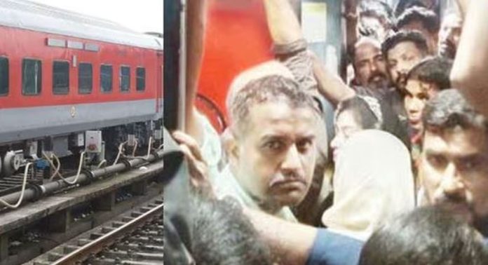 ജനറൽ യാത്രക്കാർ സ്ലീപ്പർ കോച്ചുകളിൽ ; നേത്രാവതി എക്സ്പ്രസിൽ വൻ സംഘർഷം ജനറൽ യാത്രക്കാർ സ്ലീപ്പർ കോച്ചുകളിൽ ; നേത്രാവതി എക്സ്പ്രസിൽ വൻ സംഘർഷം