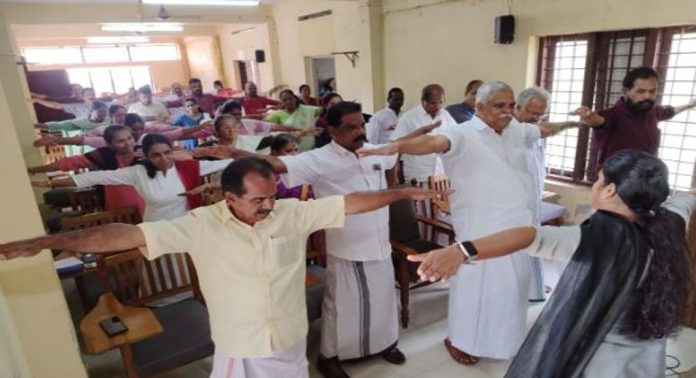 അന്താരാഷ്ട്ര യോഗ ദിനം ആചരിച്ചു അന്താരാഷ്ട്ര യോഗ ദിനം ആചരിച്ചു