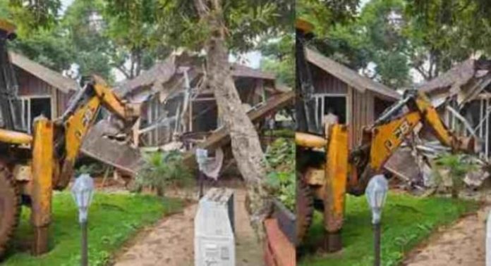 പൂനെ പോർഷെ അപകടം ; പതിനേഴുകാരന്റെ പിതാവിന്റെ അനധികൃത റിസോർട്ട് പൊളിച്ചു നീക്കി പൂനെ പോർഷെ അപകടം ; പതിനേഴുകാരന്റെ പിതാവിന്റെ അനധികൃത റിസോർട്ട് പൊളിച്ചു നീക്കി