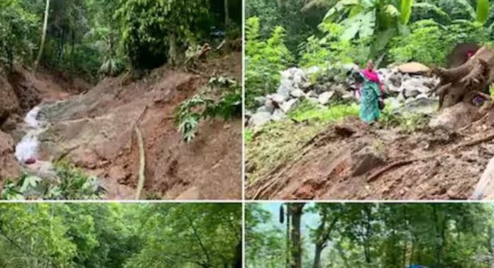 ഇടുക്കിയില് ശക്തമായ മഴ ; രണ്ടിടത്ത് ഉരുൾപൊട്ടി, വ്യാപകനാശം ഇടുക്കിയില് ശക്തമായ മഴ ; രണ്ടിടത്ത് ഉരുൾപൊട്ടി, വ്യാപകനാശം