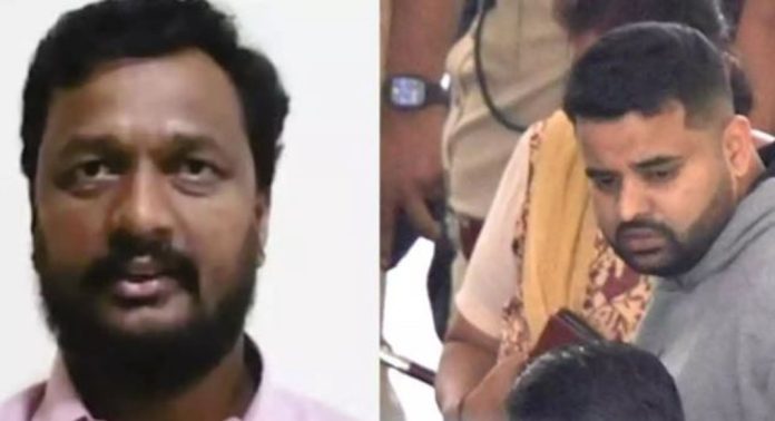 അശ്ലീല വീഡിയോ ക്ലിപ്പുകൾ ചോർത്തിയ സംഭവം ; പ്രജ്ജ്വൽ രേവണ്ണയുടെ മുൻ ഡ്രൈവർ പിടിയിൽ അശ്ലീല വീഡിയോ ക്ലിപ്പുകൾ ചോർത്തിയ സംഭവം ; പ്രജ്ജ്വൽ രേവണ്ണയുടെ മുൻ ഡ്രൈവർ പിടിയിൽ