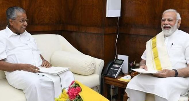 മോദിയുടെ സത്യപ്രതിജ്ഞ ചടങ്ങിൽ പിണറായിക്കും ക്ഷണം മോദിയുടെ സത്യപ്രതിജ്ഞ ചടങ്ങിൽ പിണറായിക്കും ക്ഷണം