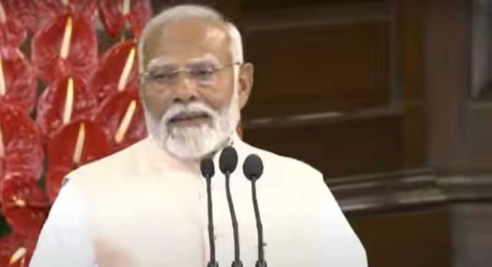 ലോക്സഭാ തെരഞ്ഞെടുപ്പിലെ കേരളത്തിലെ വിജയത്തെ കുറിച്ച് എൻഡിഎ യോഗത്തിൽ പരാമർശിച്ച് പ്രധാനമന്ത്രി നരേന്ദ്ര മോദി ലോക്സഭാ തെരഞ്ഞെടുപ്പിലെ കേരളത്തിലെ വിജയത്തെ കുറിച്ച് എൻഡിഎ യോഗത്തിൽ പരാമർശിച്ച് പ്രധാനമന്ത്രി നരേന്ദ്ര മോദി
