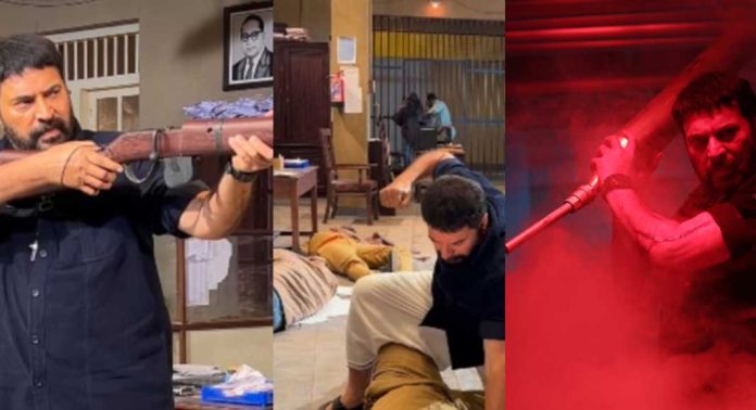 ‘ഡ്യൂപ്പല്ലടാ..ഒറിജിനലാ..’; തോക്കുകൊണ്ട് അഭ്യാസം കാട്ടി ജോസേട്ടായി, ടർബോയുടെ വൈറൽ മേക്കിങ് വീഡിയോ പുറത്ത് ‘ഡ്യൂപ്പല്ലടാ..ഒറിജിനലാ..’; തോക്കുകൊണ്ട് അഭ്യാസം കാട്ടി ജോസേട്ടായി, ടർബോയുടെ വൈറൽ മേക്കിങ് വീഡിയോ പുറത്ത്