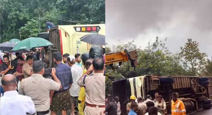 തൊടുപുഴ ടൂറിസ്റ്റ് ബസ് അപകടം : 20 യാത്രക്കാർ, മറിഞ്ഞത് 50 അടി താഴ്ചയിലേക്ക്, വൻദുരന്തം ഒഴിവായത് തലനാരിഴക്ക് തൊടുപുഴ ടൂറിസ്റ്റ് ബസ് അപകടം : 20 യാത്രക്കാർ, മറിഞ്ഞത് 50 അടി താഴ്ചയിലേക്ക്, വൻദുരന്തം ഒഴിവായത് തലനാരിഴക്ക്