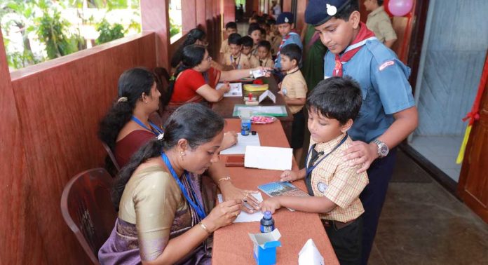 ബഥനി സെന്റ് ജോൺസ് ഇംഗ്ലീഷ് ഹയർ സെക്കൻഡറി സ്കൂളിൽ പാർലമെന്റ് തിരഞ്ഞെടുപ്പ് നടത്തി ബഥനി സെന്റ് ജോൺസ് ഇംഗ്ലീഷ് ഹയർ സെക്കൻഡറി സ്കൂളിൽ പാർലമെന്റ് തിരഞ്ഞെടുപ്പ് നടത്തി