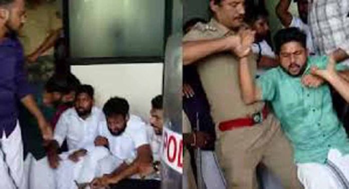 മലബാറിലെ പ്ലസ് വൺ സീറ്റ് പ്രതിസന്ധിയിൽ പ്രതിഷേധിച്ച് വിവിധ ജില്ലകളിൽ കെഎസ്യു നടത്തിയ മാർച്ചിൽ സംഘർഷം മലബാറിലെ പ്ലസ് വൺ സീറ്റ് പ്രതിസന്ധിയിൽ പ്രതിഷേധിച്ച് വിവിധ ജില്ലകളിൽ കെഎസ്യു നടത്തിയ മാർച്ചിൽ സംഘർഷം