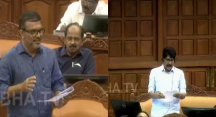 തദ്ദേശസ്ഥാപനങ്ങളുടെ പദ്ധതിപ്രവര്ത്തനം പ്രതിസന്ധിയിലെന്ന് പ്രതിപക്ഷം ; കേന്ദ്രം അടിച്ചേൽപ്പിച്ചതെന്ന് മന്ത്രി തദ്ദേശസ്ഥാപനങ്ങളുടെ പദ്ധതിപ്രവര്ത്തനം പ്രതിസന്ധിയിലെന്ന് പ്രതിപക്ഷം ; കേന്ദ്രം അടിച്ചേൽപ്പിച്ചതെന്ന് മന്ത്രി