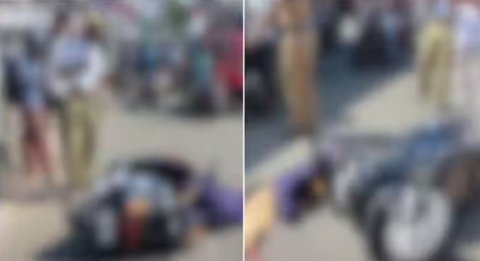 കൊല്ലം ചിന്നക്കടയിൽ കെഎസ്ആർടിസി ബസിടിച്ച് സ്കൂട്ടർ യാത്രക്കാരിക്ക് ദാരുണാന്ത്യം കൊല്ലം ചിന്നക്കടയിൽ കെഎസ്ആർടിസി ബസിടിച്ച് സ്കൂട്ടർ യാത്രക്കാരിക്ക് ദാരുണാന്ത്യം