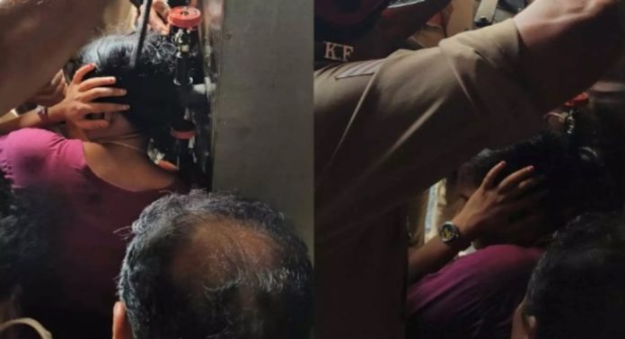 തിരുവനന്തപുരത്ത് വിദ്യാർത്ഥിനിയുടെ തലമുടി ഷവായി മെഷീനിൽ കുടുങ്ങി തിരുവനന്തപുരത്ത് വിദ്യാർത്ഥിനിയുടെ തലമുടി ഷവായി മെഷീനിൽ കുടുങ്ങി