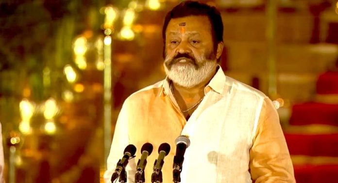 സുരേഷ് ഗോപി ഇടഞ്ഞ് തന്നെ ; അനുനയിപ്പിക്കാനായി കേരള നേതാക്കൾ ; പദവി ഒഴിഞ്ഞാൽ തിരിച്ചടിയാകുമെന്ന് അറിയിക്കും സുരേഷ് ഗോപി ഇടഞ്ഞ് തന്നെ ; അനുനയിപ്പിക്കാനായി കേരള നേതാക്കൾ ; പദവി ഒഴിഞ്ഞാൽ തിരിച്ചടിയാകുമെന്ന് അറിയിക്കും