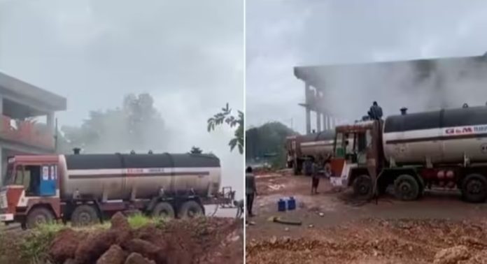 കണ്ണൂർ രാമപുരത്ത് ടാങ്കറിൽ നിന്ന് വാതക ചോർച്ച ; സമീപത്തെ നഴ്സിംഗ് കോളേജിലെ 10 പേർക്ക് ദേഹാസ്വാസ്ഥ്യം കണ്ണൂർ രാമപുരത്ത് ടാങ്കറിൽ നിന്ന് വാതക ചോർച്ച ; സമീപത്തെ നഴ്സിംഗ് കോളേജിലെ 10 പേർക്ക് ദേഹാസ്വാസ്ഥ്യം