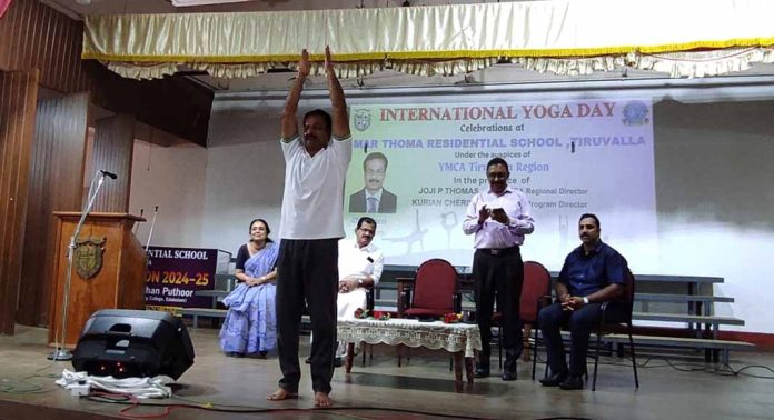 അന്തർദേശീയ യോഗദിനം ആചരിച്ചു അന്തർദേശീയ യോഗദിനം ആചരിച്ചു