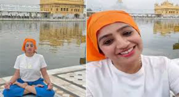 സുവർണ ക്ഷേത്രത്തിൽ യോഗ ; ഇൻസ്റ്റഗ്രാം ഇൻഫ്ലുവൻസർക്കെതിരെ കേസ് സുവർണ ക്ഷേത്രത്തിൽ യോഗ ; ഇൻസ്റ്റഗ്രാം ഇൻഫ്ലുവൻസർക്കെതിരെ കേസ്