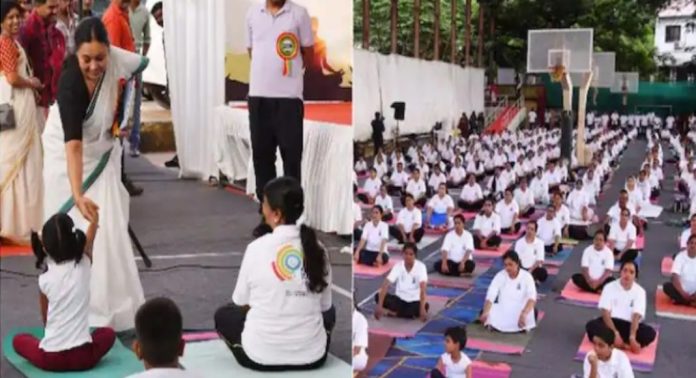 സംസ്ഥാനത്ത് 10,000 യോഗ ക്ലബ്ബുകള് സ്ഥാപിക്കും ; സമൂഹത്തിന് ആരോഗ്യകരമായ മാറ്റം ഉണ്ടാകുമെന്ന് ആരോഗ്യമന്ത്രി സംസ്ഥാനത്ത് 10,000 യോഗ ക്ലബ്ബുകള് സ്ഥാപിക്കും ; സമൂഹത്തിന് ആരോഗ്യകരമായ മാറ്റം ഉണ്ടാകുമെന്ന് ആരോഗ്യമന്ത്രി