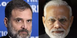 പ്രധാനമന്ത്രി നരേന്ദ്ര മോദിക്കെതിരെ ലോക്സഭാ പ്രതിപക്ഷ നേതാവ് രാഹുൽ ഗാന്ധി