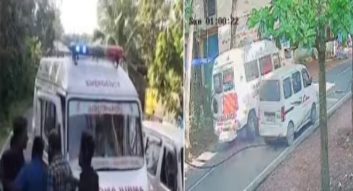 രോഗിയുമായി പോയ ആംബുലൻസിന് മുന്നില് കാറിട്ട് യുവാക്കളുടെ വെല്ലുവിളി ; ഡ്രൈവറെ കയ്യേറ്റം ചെയ്യാനും ശ്രമം രോഗിയുമായി പോയ ആംബുലൻസിന് മുന്നില് കാറിട്ട് യുവാക്കളുടെ വെല്ലുവിളി ; ഡ്രൈവറെ കയ്യേറ്റം ചെയ്യാനും ശ്രമം