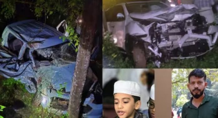 കാറുകള് തമ്മില് കൂട്ടിയിടിച്ച് അപകടം ; അച്ഛനും മകനും ദാരുണാന്ത്യം കാറുകള് തമ്മില് കൂട്ടിയിടിച്ച് അപകടം ; അച്ഛനും മകനും ദാരുണാന്ത്യം
