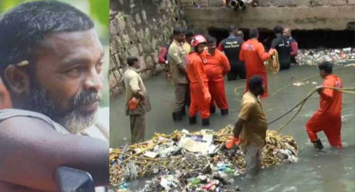 മാലിന്യവും ഇരുട്ടും വെല്ലുവിളി ; ജോയിയെ കണ്ടെത്താനായില്ല – സ്കൂബാ ടീം തിരികെ കയറി മാലിന്യവും ഇരുട്ടും വെല്ലുവിളി ; ജോയിയെ കണ്ടെത്താനായില്ല – സ്കൂബാ ടീം തിരികെ കയറി