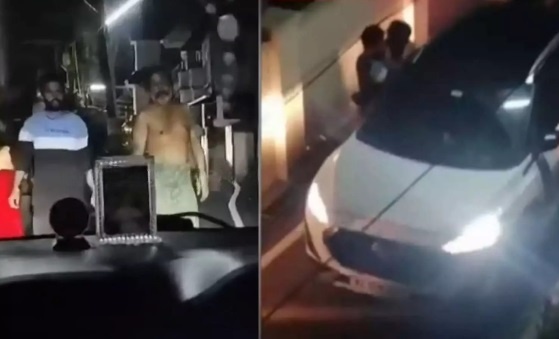 ചിറ്റൂരിൽ അച്ഛനെയും മകനെയും റോഡിൽ വലിച്ചിഴച്ച കേസില് ട്വിസ്റ്റ് ; നുണപ്രചാരണമാണ് നടക്കുന്നതെന്ന് കാറിലുണ്ടായവർ ചിറ്റൂരിൽ അച്ഛനെയും മകനെയും റോഡിൽ വലിച്ചിഴച്ച കേസില് ട്വിസ്റ്റ് ; നുണപ്രചാരണമാണ് നടക്കുന്നതെന്ന് കാറിലുണ്ടായവർ